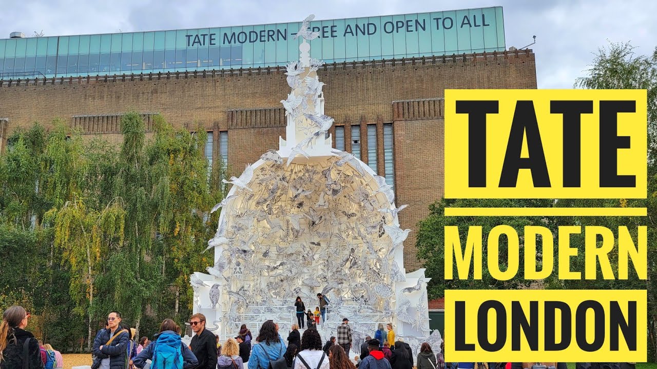 Tate Modern London🤩 Walking Tour🤩