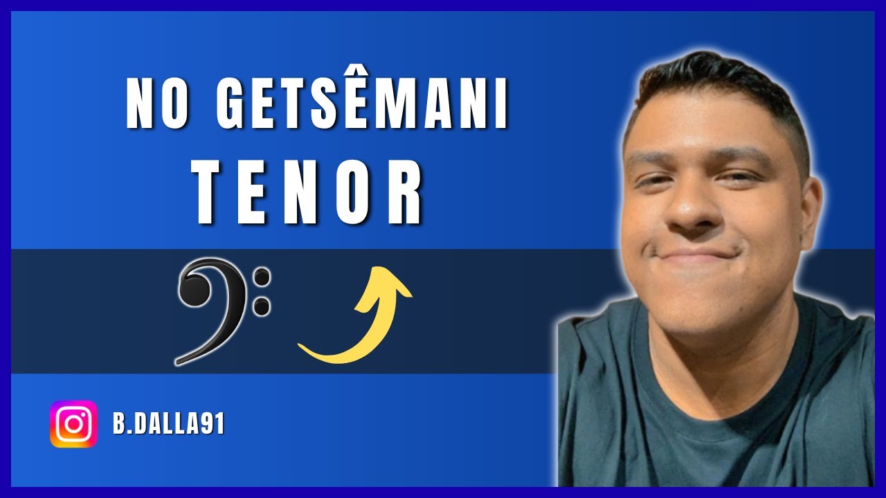 No Getsêmani - Tenor #icm 