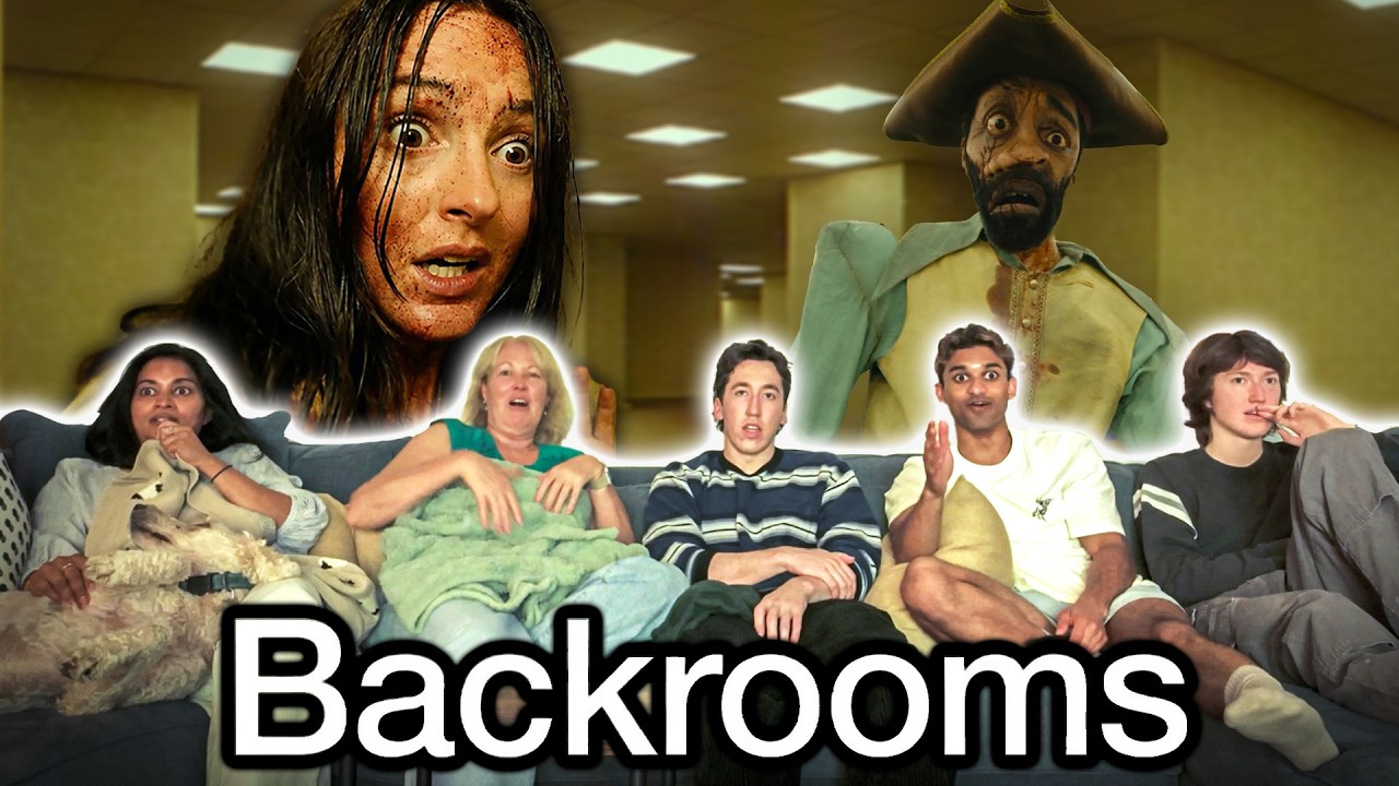 First Time Watching *BACKROOMS* | I&rsquo;m sorry I made you watch this mom&hellip; 