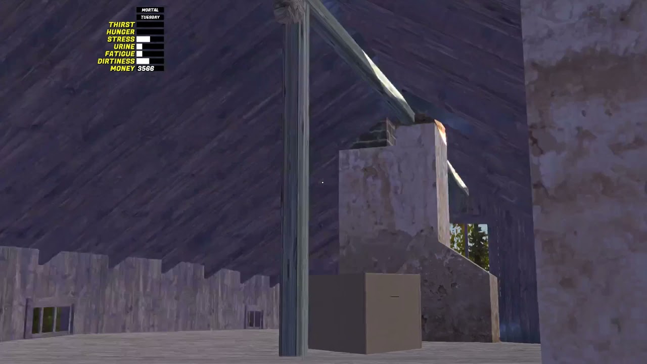 My Summer Car - How to easily get the wheels from the Abandoned Mansion