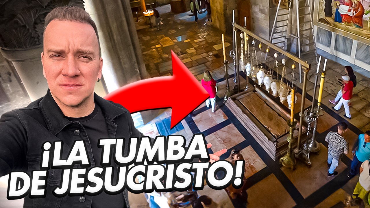 VISITÉ EL LUGAR DONDE JESUCRISTO MURIÓ EN JERUSALÉN