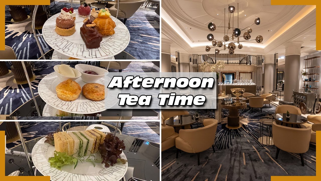 Afternoon Tea im Ritz Carlton Berlin | The Lobby | November 2024 | 4K