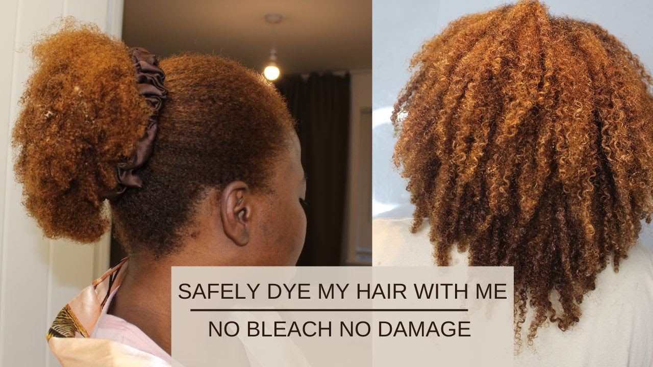 SAFELY DYE MY HAIR WITH ME | NO BLEACH NO DAMAGE | Kenny Olapade
