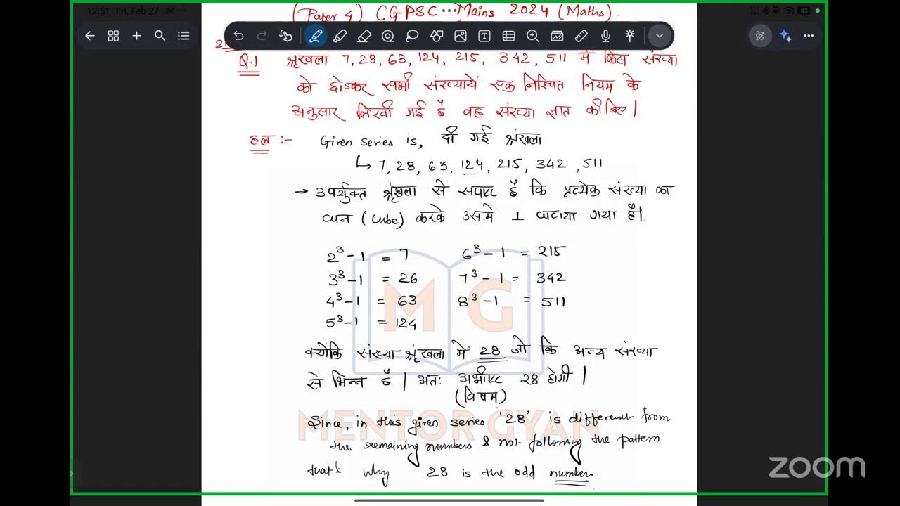 Cgpsc maths class - Percentage - 4