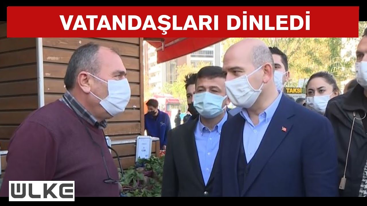 Süleyman Soylu, İzmir Bayraklı'da depremden etkilenen bölgeyi ziyaret etti