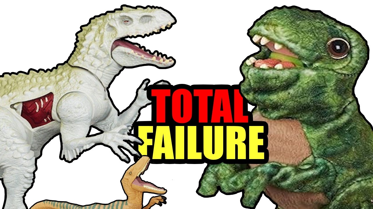 Hasbro's Hilariously Bad Jurassic World Toys