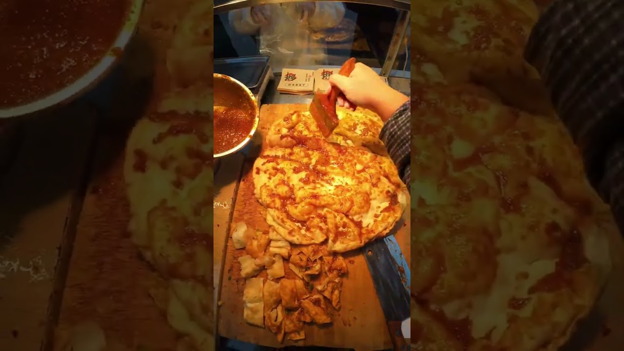 Set up a stall and sell 1,000 scallion pancakes every day!