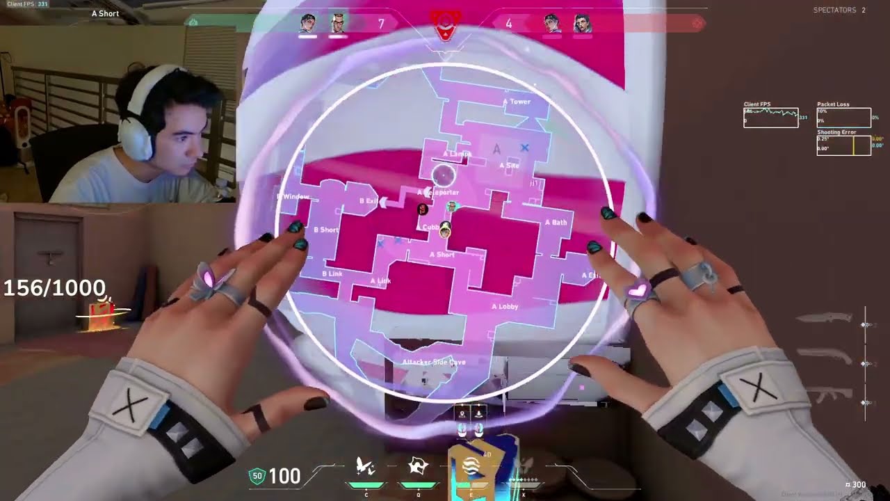 BIND! MIBR ZEKKEN CLOVE VALORANT RANKED GAMEPLAY