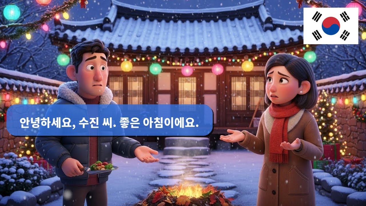 정원에서 퇴비 만들며 배우는 쉬운 한국어 대화 10선 (A1-A2)