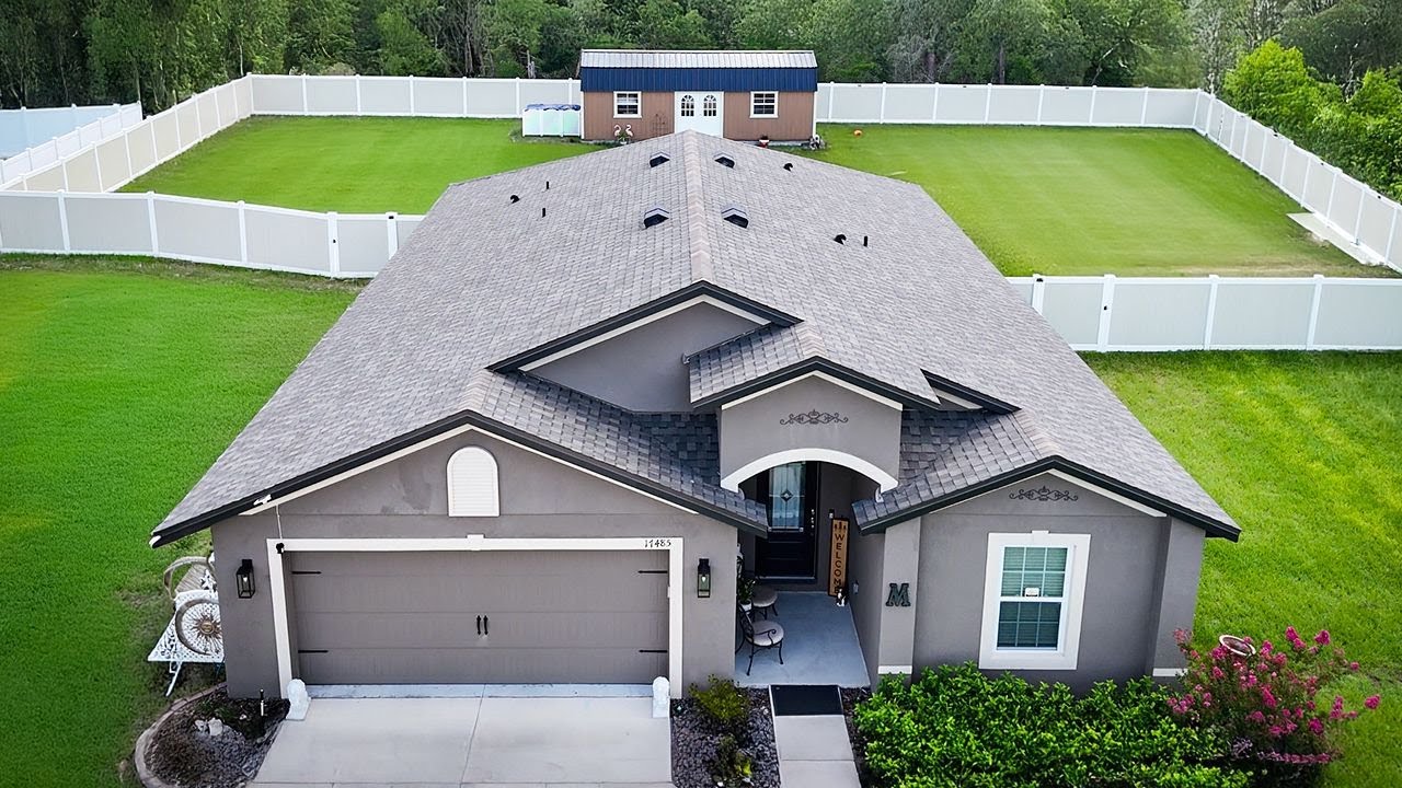 NO HOA! HUGE Fenced Yard | Move-In Ready Home UNDER $335K on OVER HALF Acre!