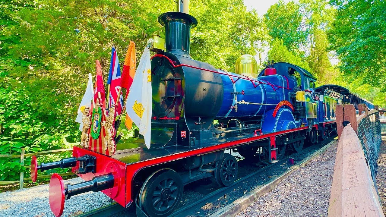 Busch Gardens Railway — полный круг (октябрь 2025 г.)