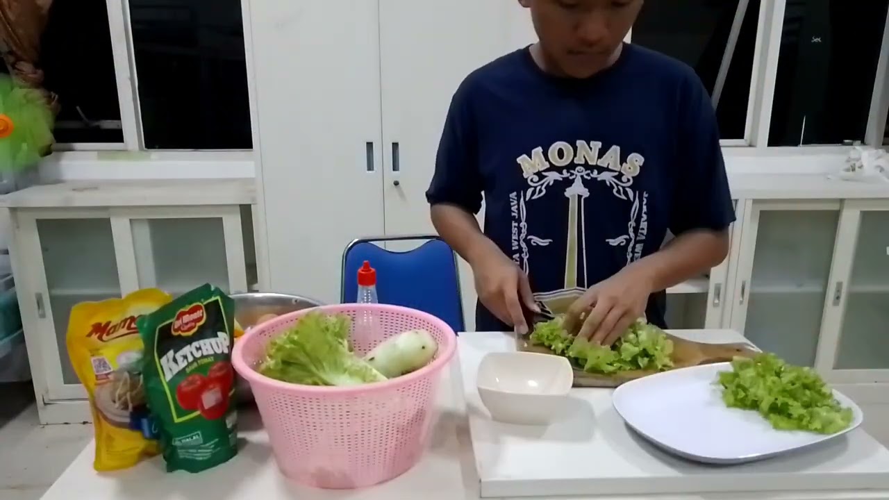 SALAD SAYUR 🥗 | FRESH VEGETABLE SALAD | UTEK PKWU XII 