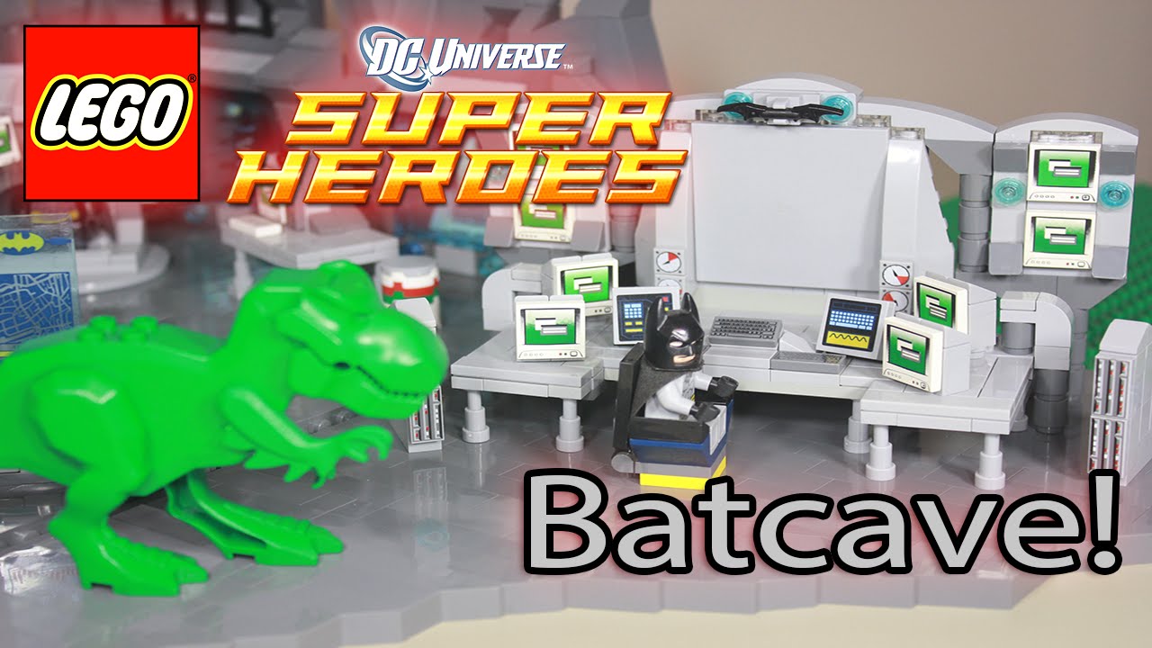 LEGO BATMAN - BATCAVE MOC - BAT COMPUTER - DC SUPERHEROES