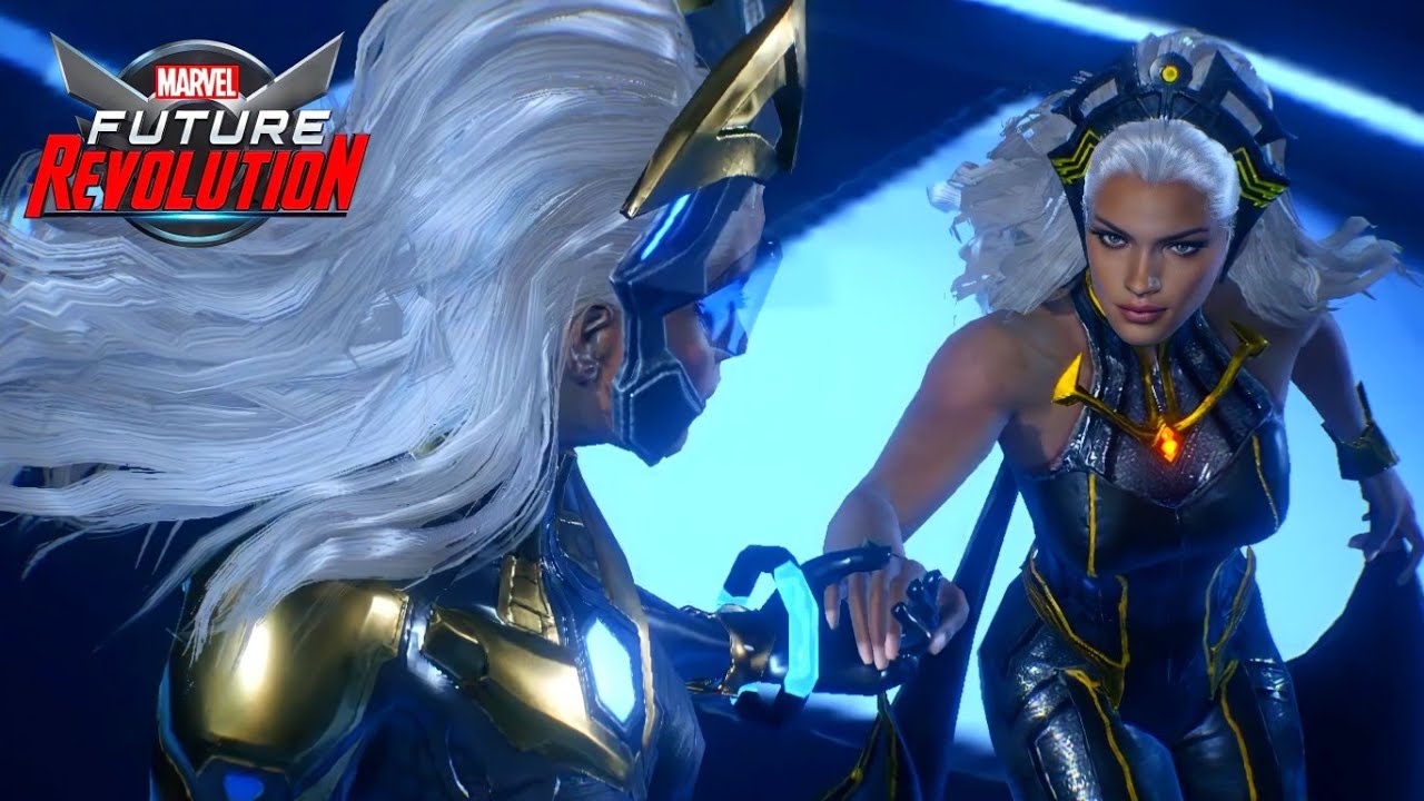 Storm meets Storm from a different dimension | Marvel Future Revolution