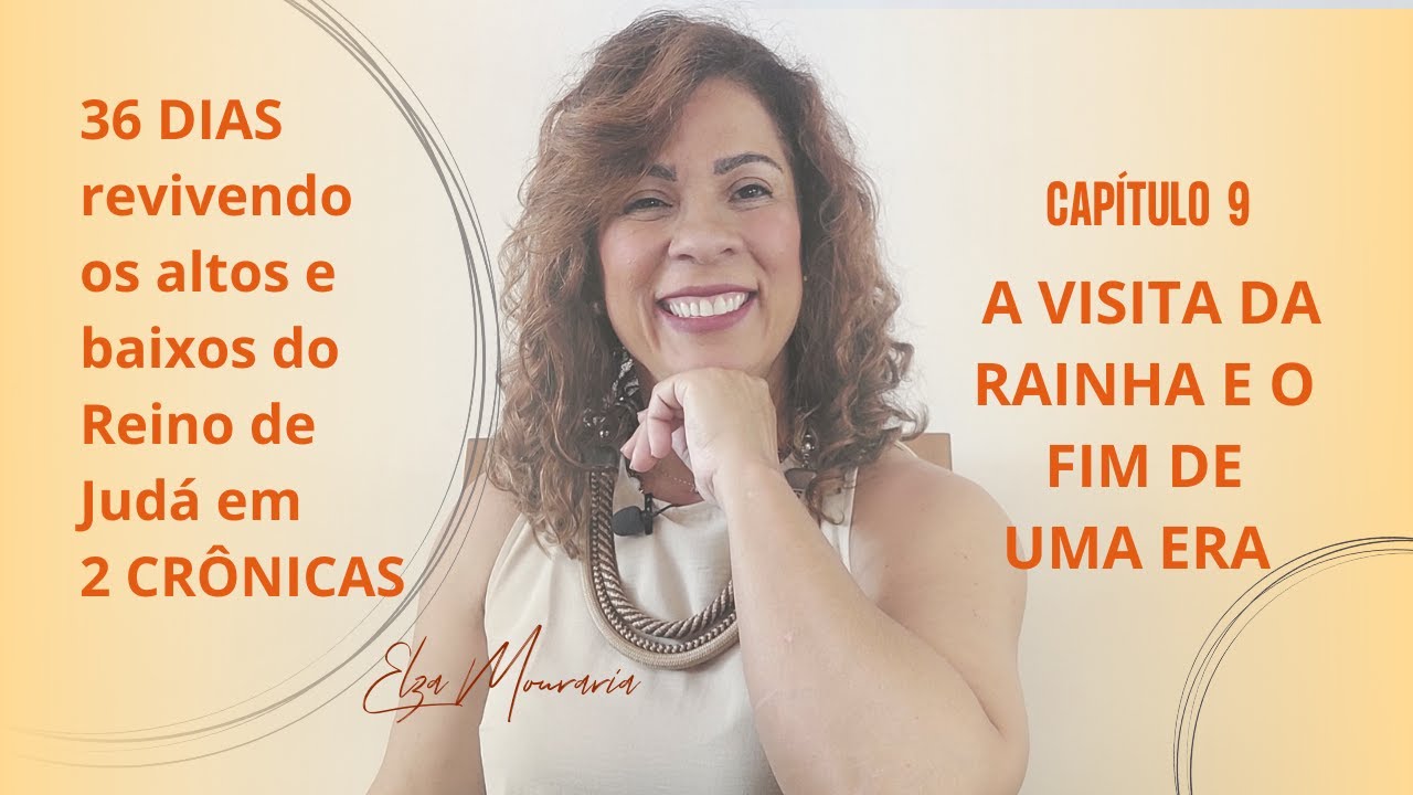2 CRÔNICAS 9 - A VISITA DA RAINHA E O FIM DE UMA ERA #rainha #saba #salomão  #2crônicas  #bemdito
