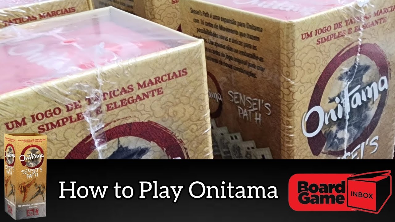 How to play Onitama (Como jogar Onitama)