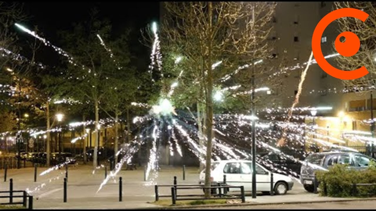 Tensions et incidents avec les policiers dans la nuit (24 avril 2021, Trappes) [4K]