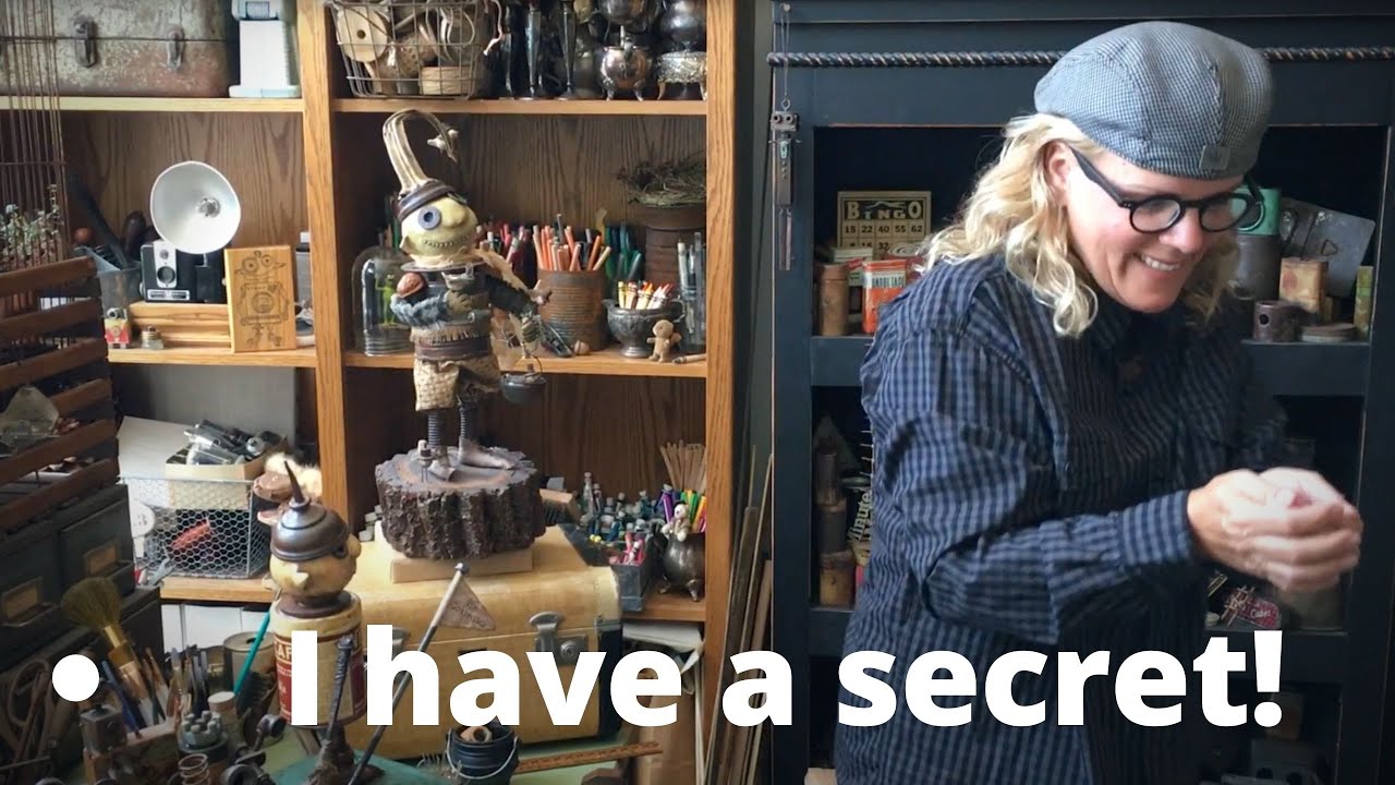 I have a secret to share - a tiny pet robot lives in my Studio.