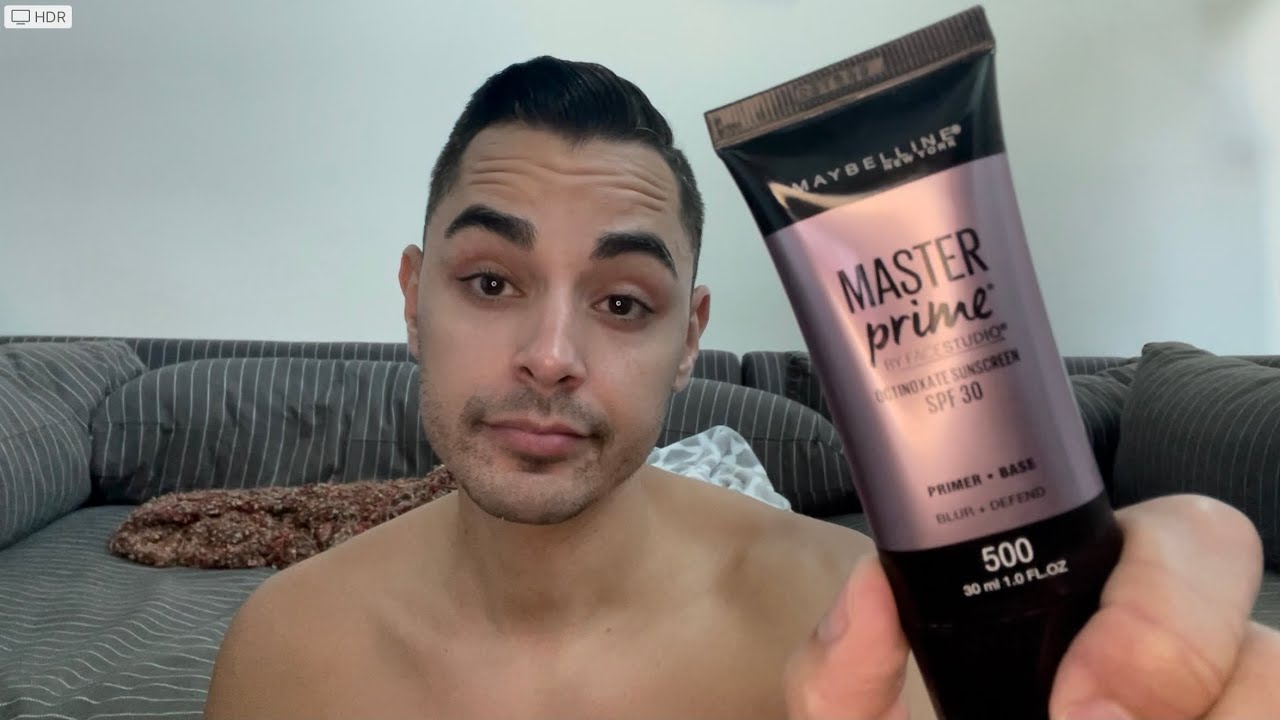 Maybelline FaceStudio Master Prime Blur + Defend Review for Men