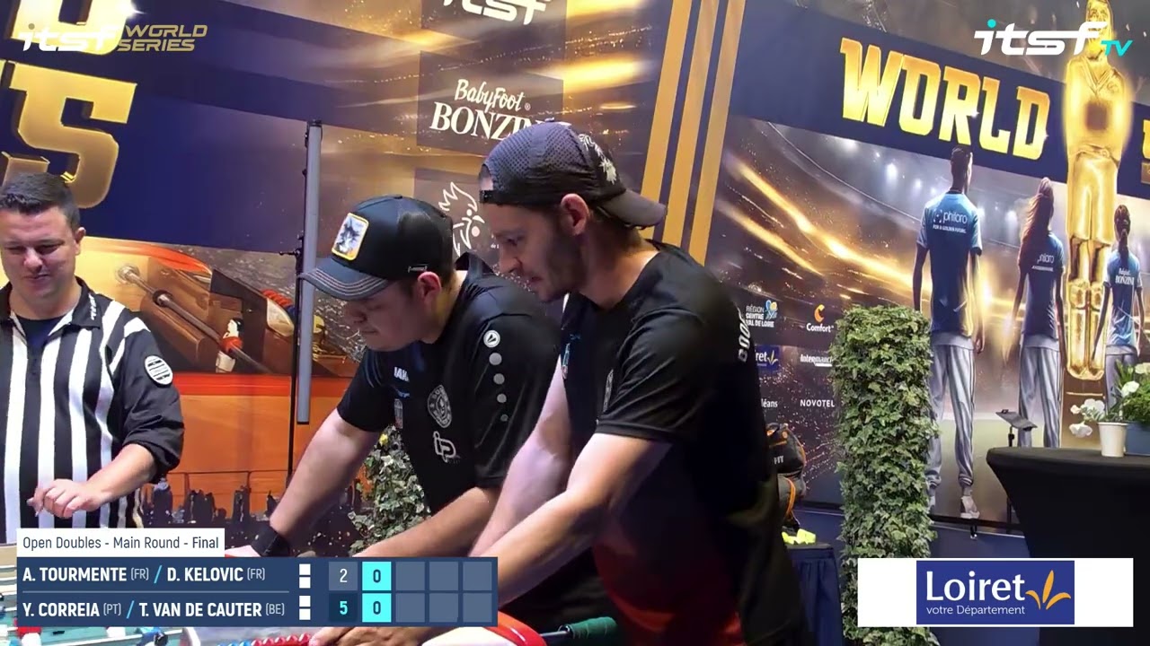 Y. Correia/T. Van De Cauter vs A. Tourmente/D. Kelovic - Open Doubles - Final - ITSF WS Bonzini 2025