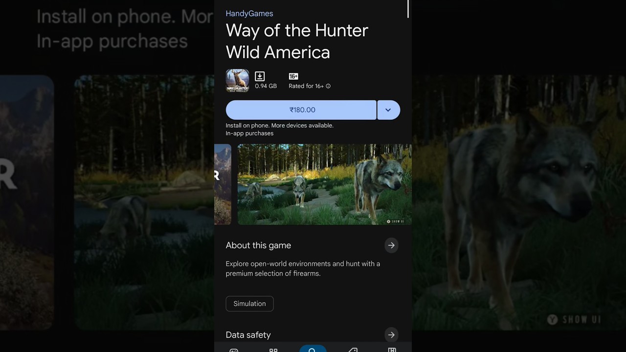 🔥WAY OF THE HUNTER WILD AMERICA NEW GAME RELEASED🔥 #gamingisheist #wildofthehunter #survivalgame