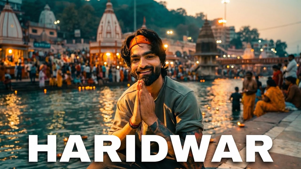 My First Day of Solo Backpacking in Haridwar | 2025