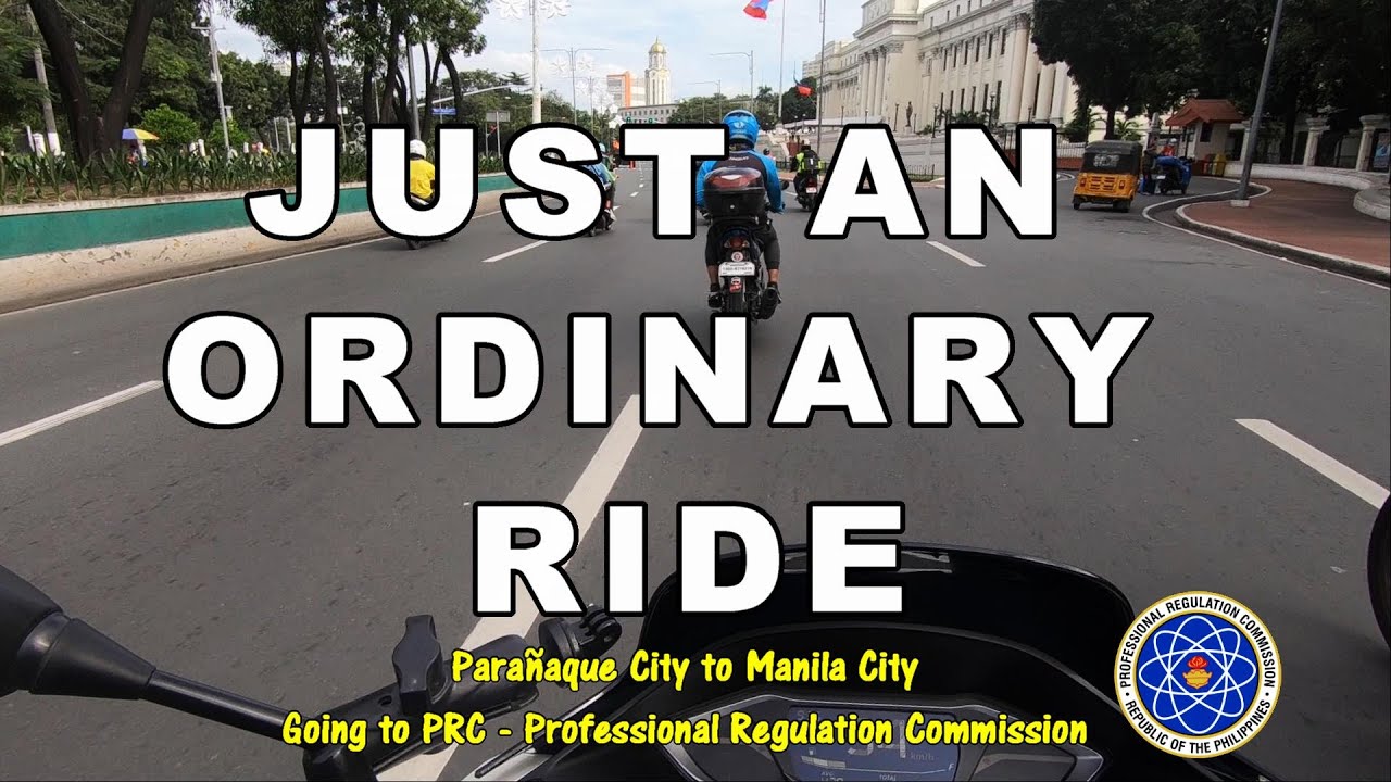 Just an ordinary ride to PRC Manila | PCX 160 #gopro #silentvlog