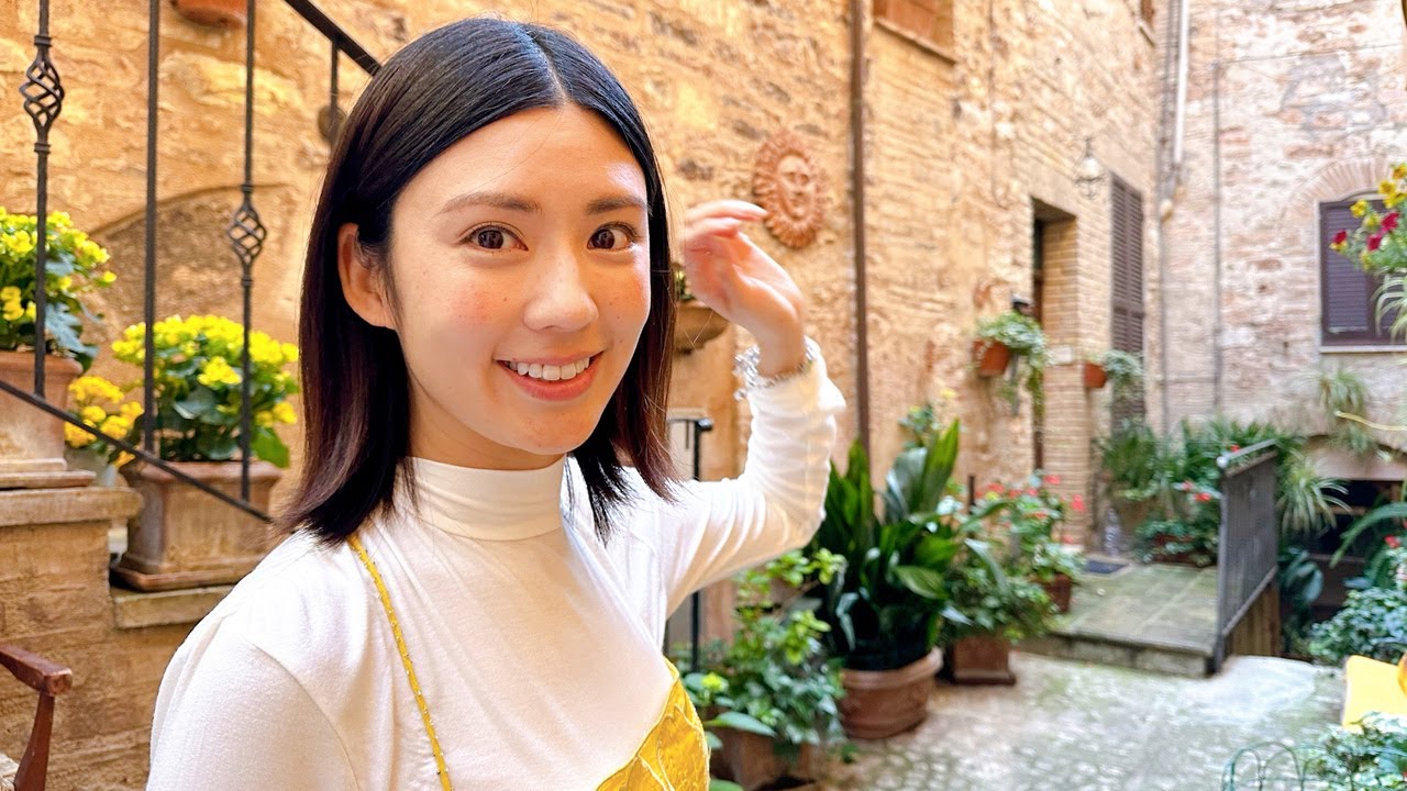 【渡辺早織さん】花溢れる小さな村スペッロ×トリュフのパスタ