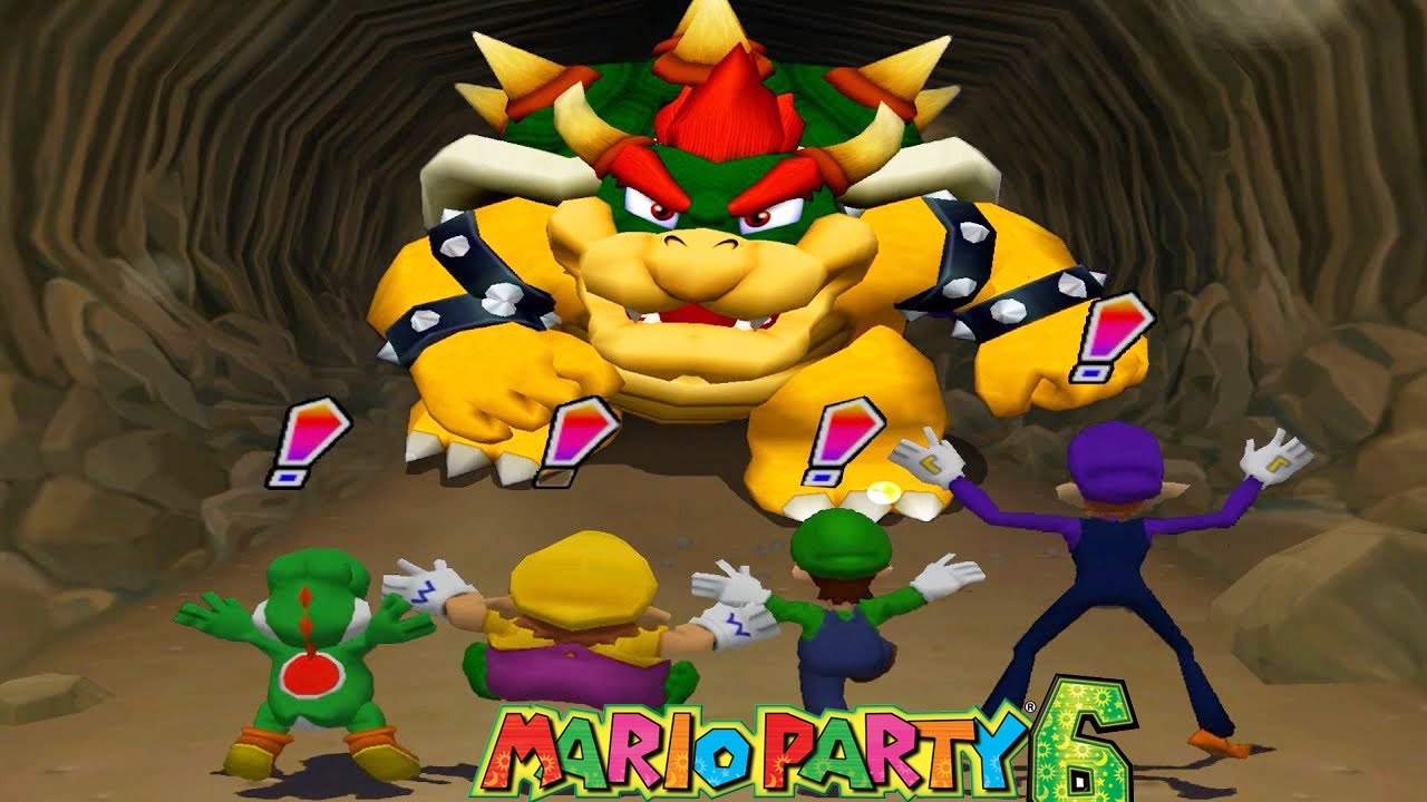 Mario Party 6 - Best Minigames - Yoshi vs Wario vs Waluigi vs Luigi (Master CPU)