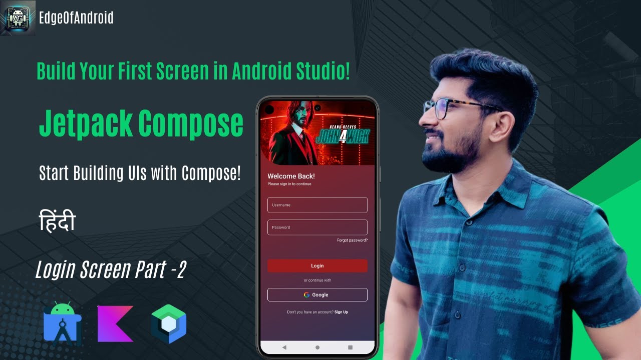 Create Your First Android App UI with Jetpack Compose | Tutorial for Beginners!
