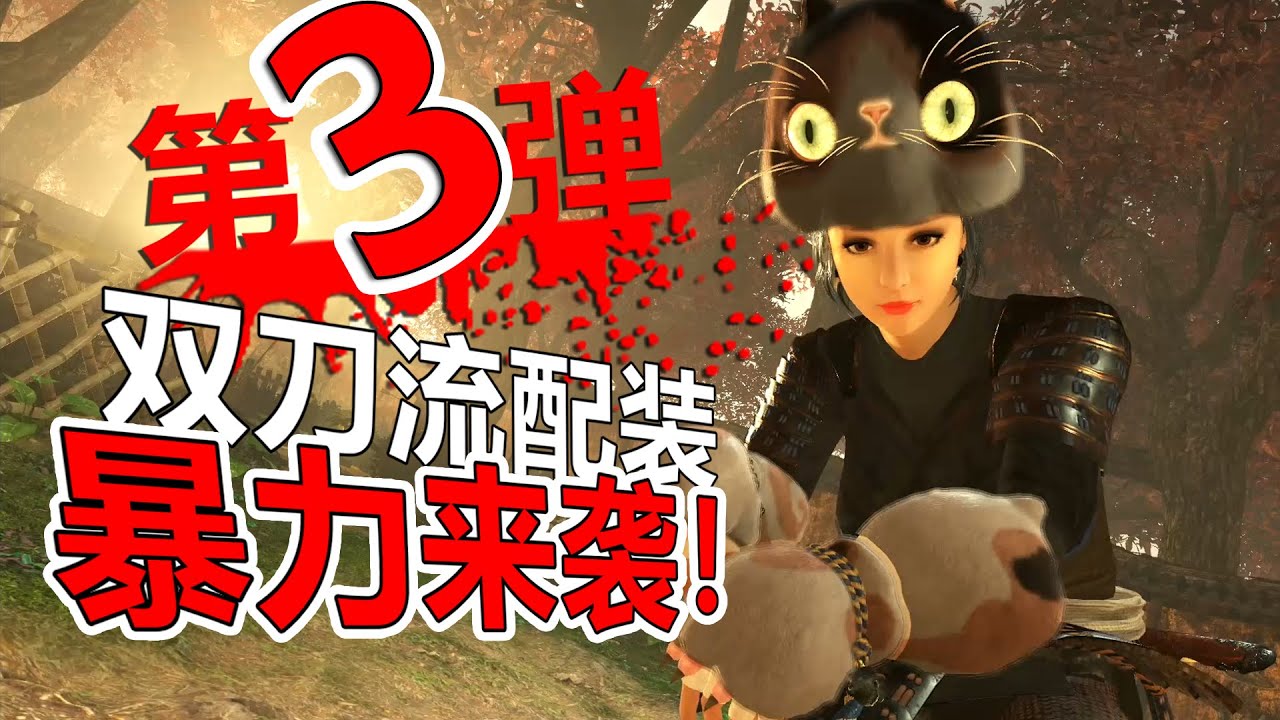 仁王2【太初の侍秘史】龍虎天地遭砍，雙刀流再崛起 配裝詳解