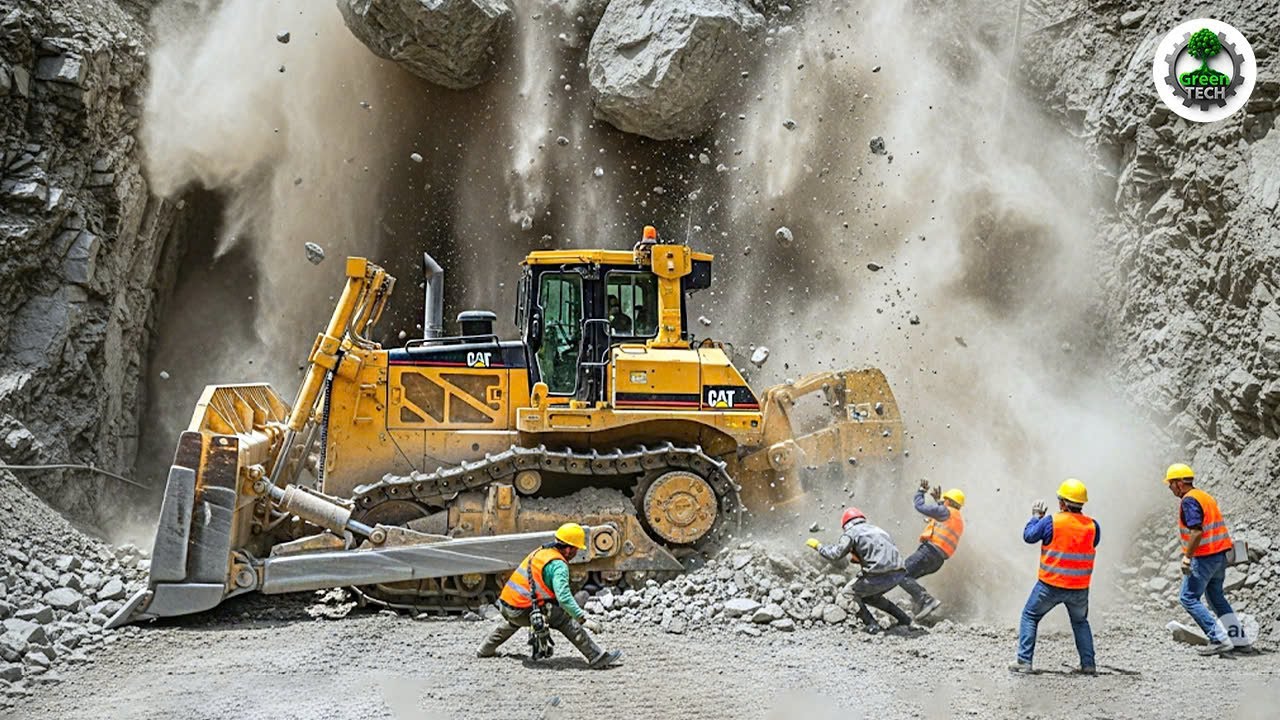 Jaw-Dropping Bulldozer Operator Skills So Crazy You’d Think They’re Fake! #1