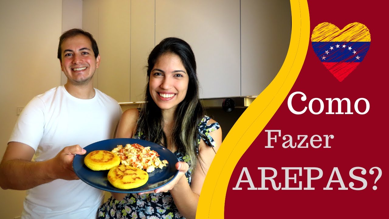 Como fazer AREPAS venezuelanas? Receita com a versão brasileira! | Espanhol com Ira