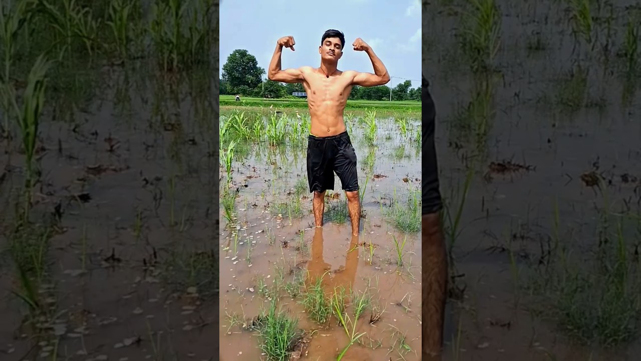 farm work and workout 🎯💯 