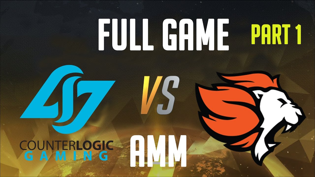 Selfless vs CLG Full Game part 1 - Overwatch Alienware Monthly Melee - May 2017