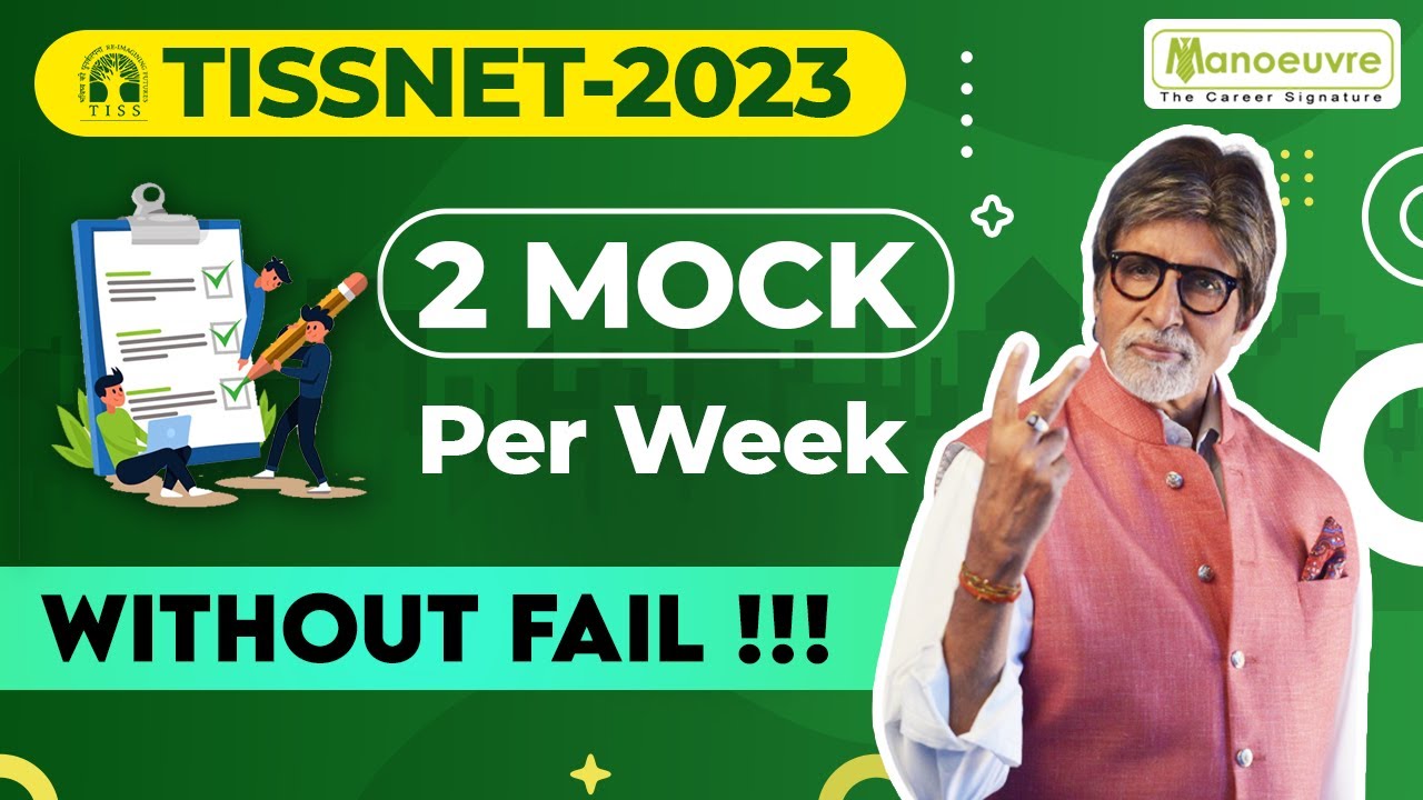 TISSNET 2023 - 2 Mock Per Week | Types Of Questions | Progress Evaluation | Target TISS Campus