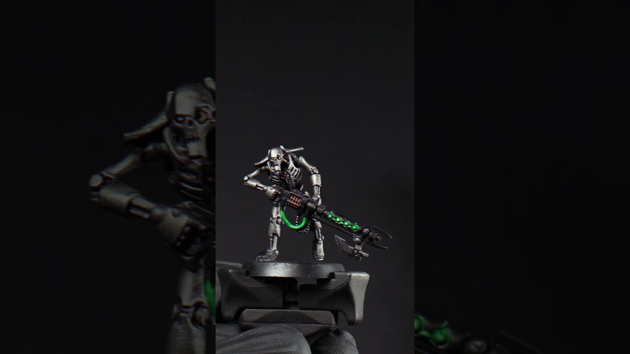 Necron Warriors in UNDER 15 Minutes.#warhammer40k  #necrons  #miniaturepainting  #speedpainting