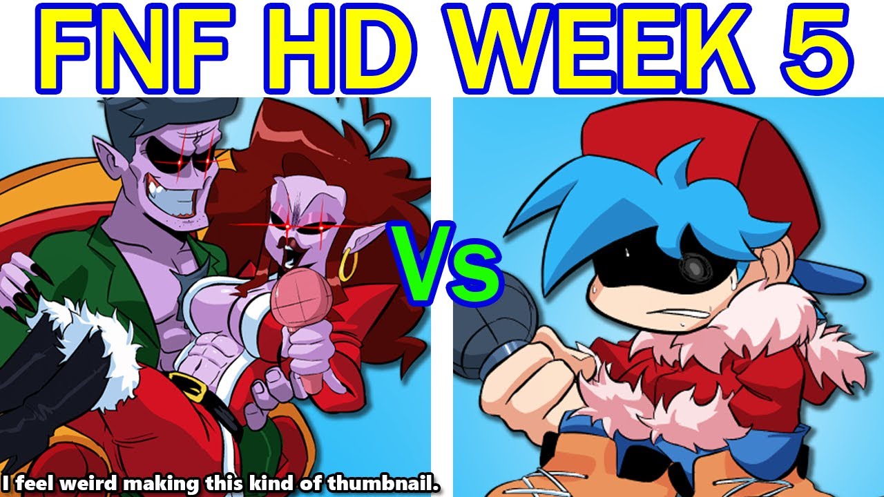 Обновление Friday Night Funkin' HD Mod Week 5 &mdash; ПОЛНАЯ НЕДЕЛЯ + Катсцены (FNF HD Mod/Hard) + НЕДЕ...