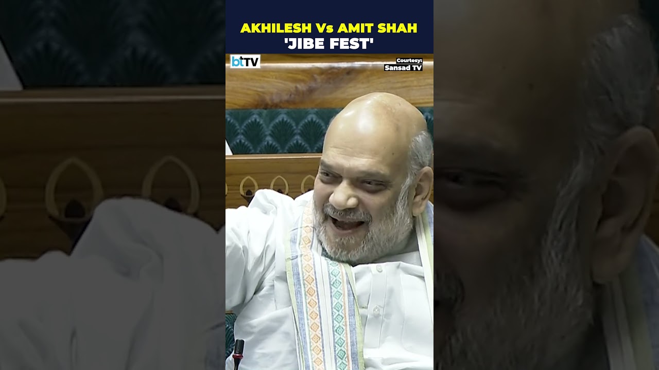 Akhilesh Mocks BJP | Amit Shah To Akhilesh: You&rsquo;ll Be SP President For 25 Years