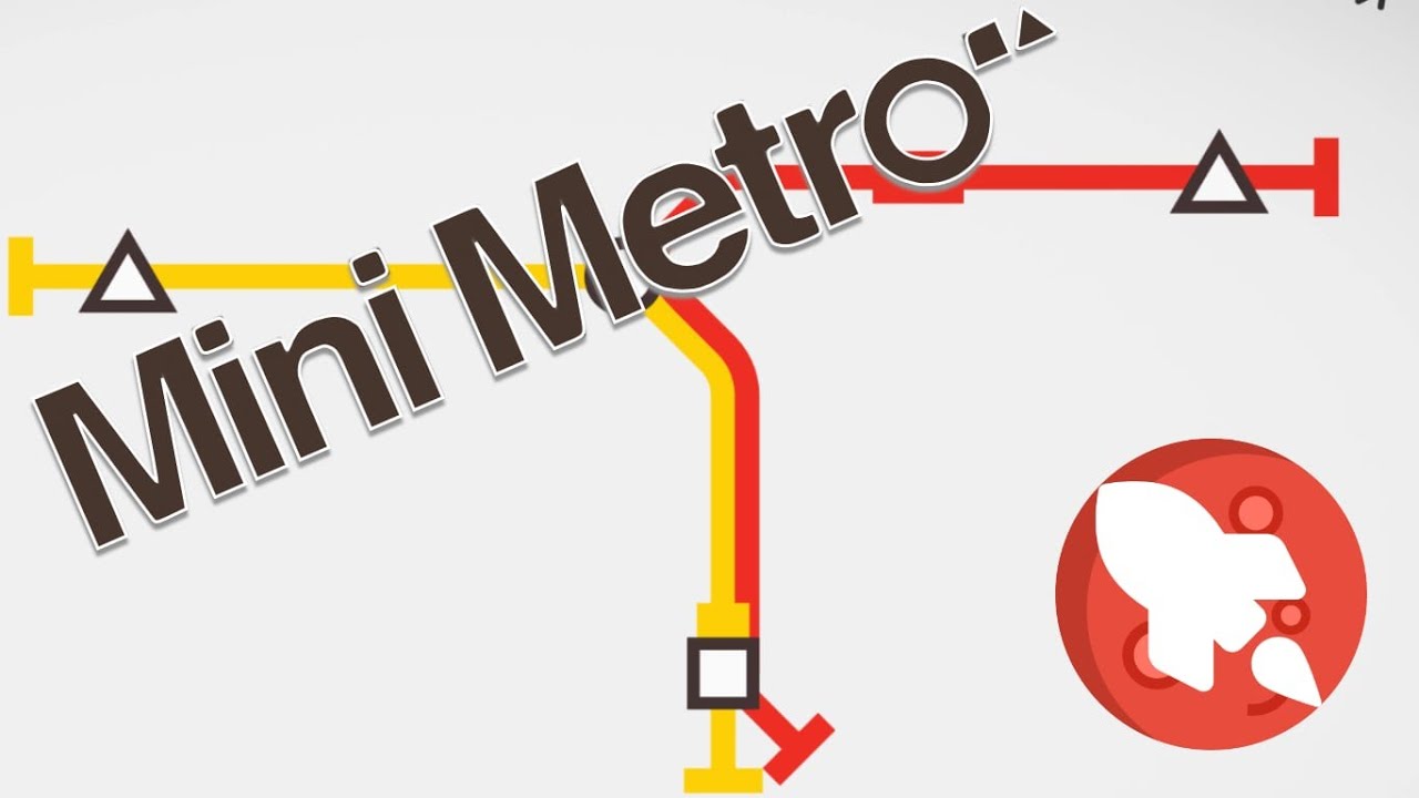 MiniMetro - I Built My Own Shape-Based Metro System