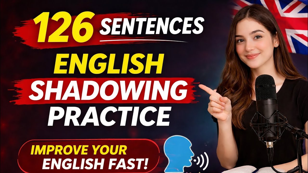 126 English Sentences Practice | Listening and Speaking Practice for Fluency