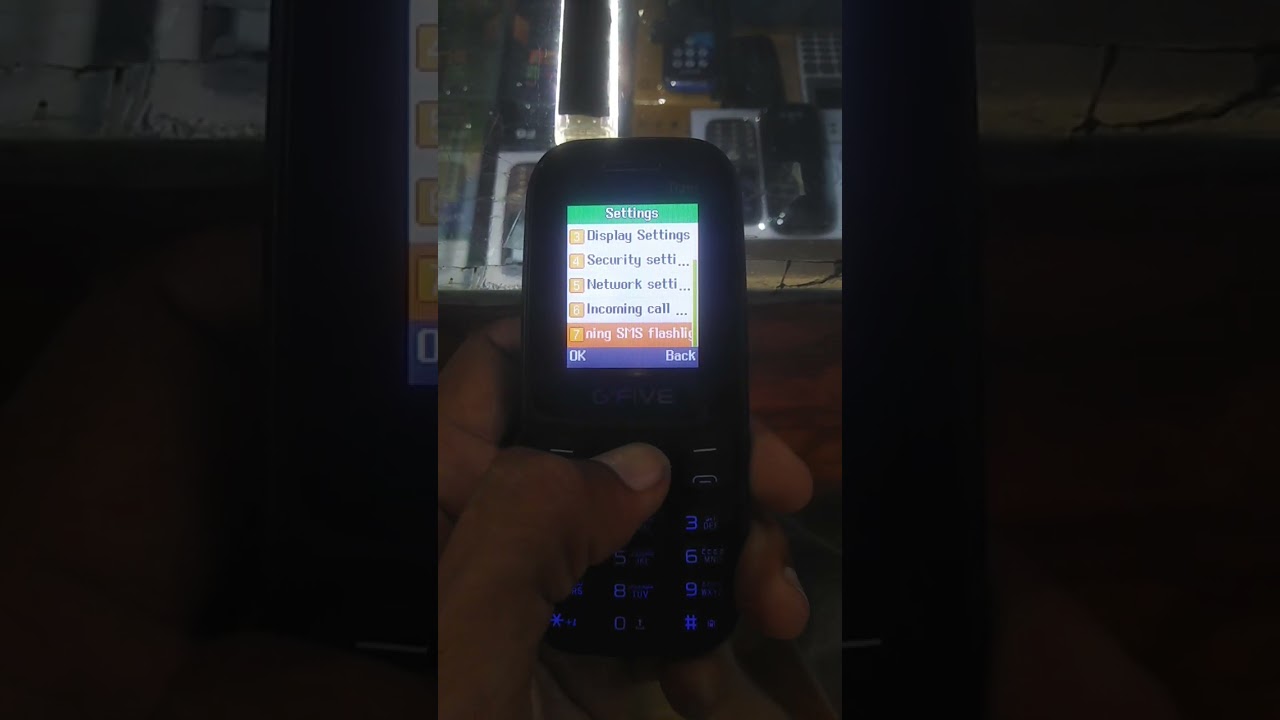 Gfive tiger Incoming call flashing lights off | Gfive tiger flash off