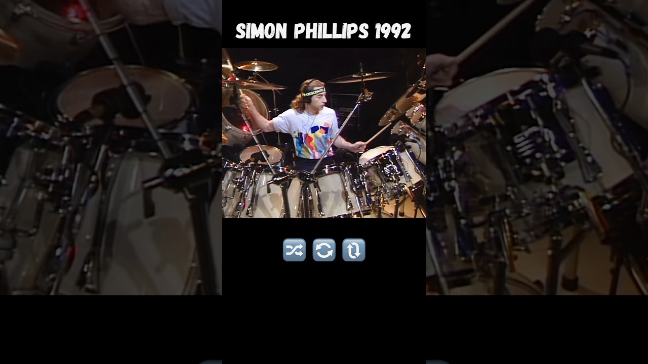 Simon Phillips Polymetric Solo-Groove 1992 🔀🔄🔃