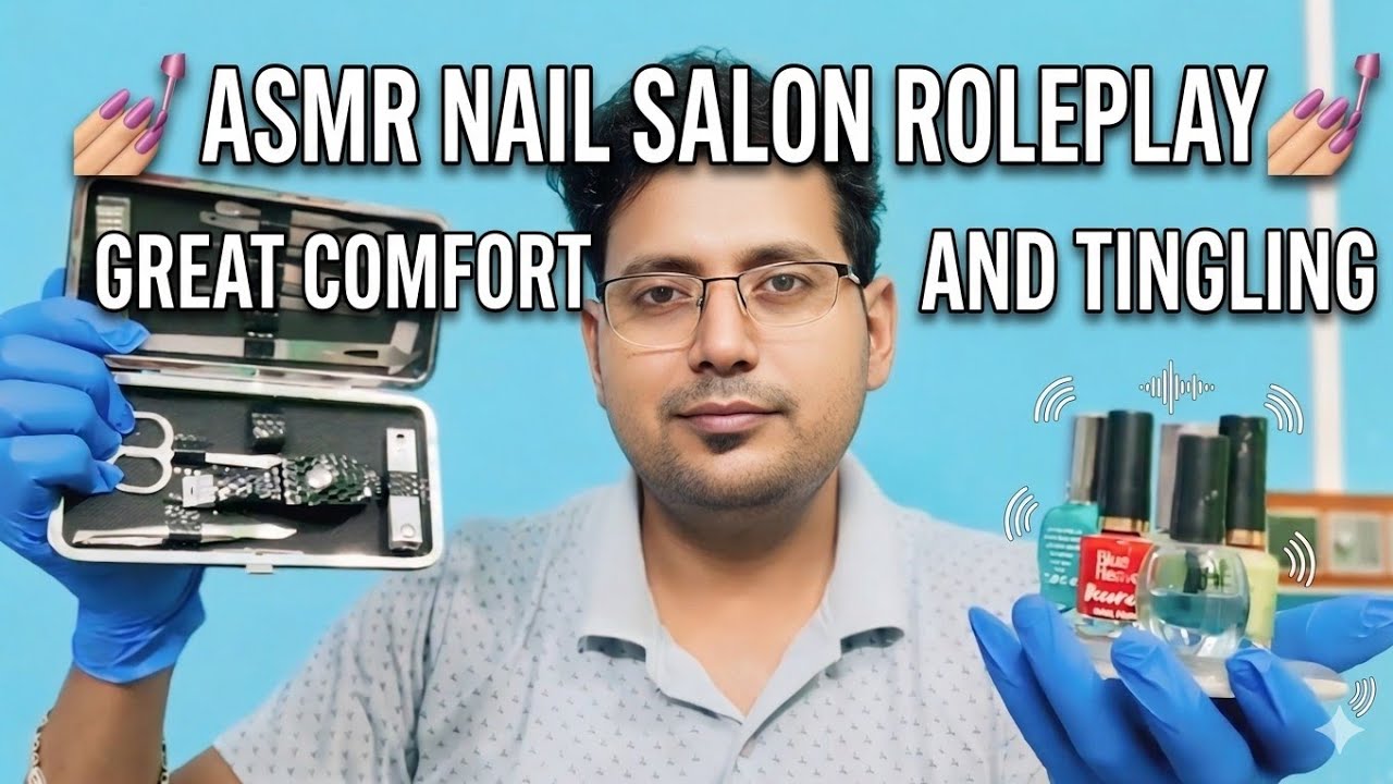 ASMR Nail Salon Roleplay 💅🏻 (Tingly Relaxation)