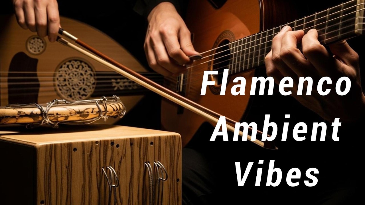 Flamenco Ambient Vibes 🌌 Atmospheric Spanish Guitar Instrumental for Deep Focus