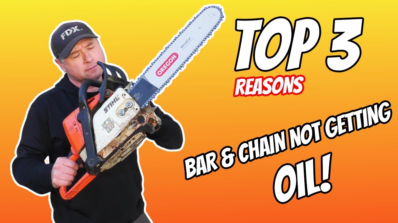 This STIHL Chainsaw Is Not Oiling The Bar & Chain! STIHL HUSQVARNA Etc.
