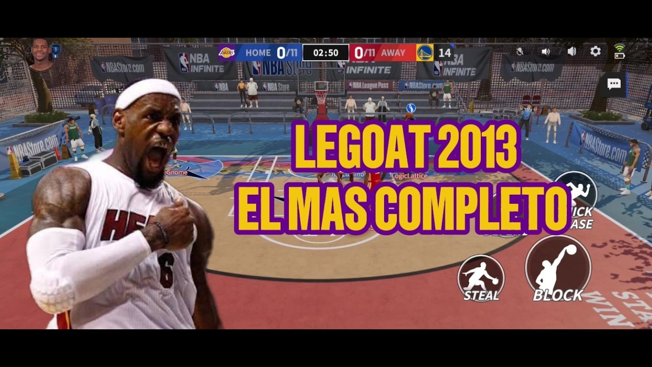 Lebron Jamen 2013 jugador mas completo. NBA INFINITE