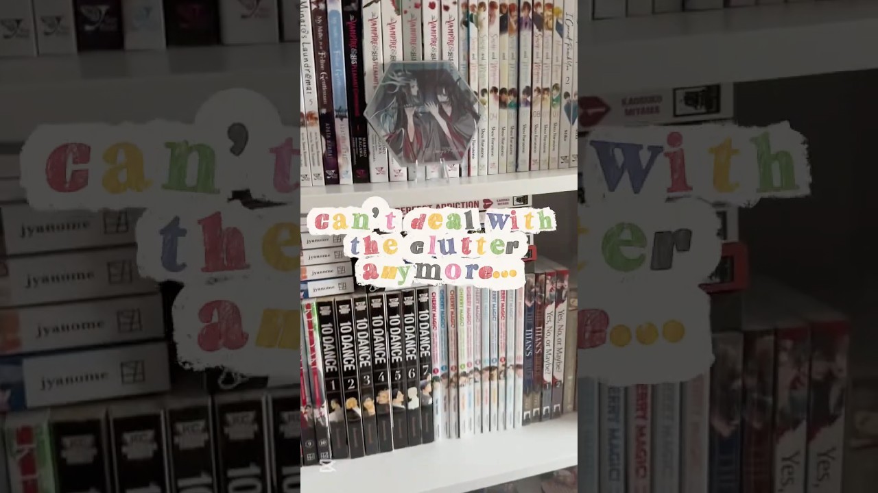 Reorganizing my BL Shelves 💕 #bookshelforganization  #shelfie #blmanga #organizationhacks
