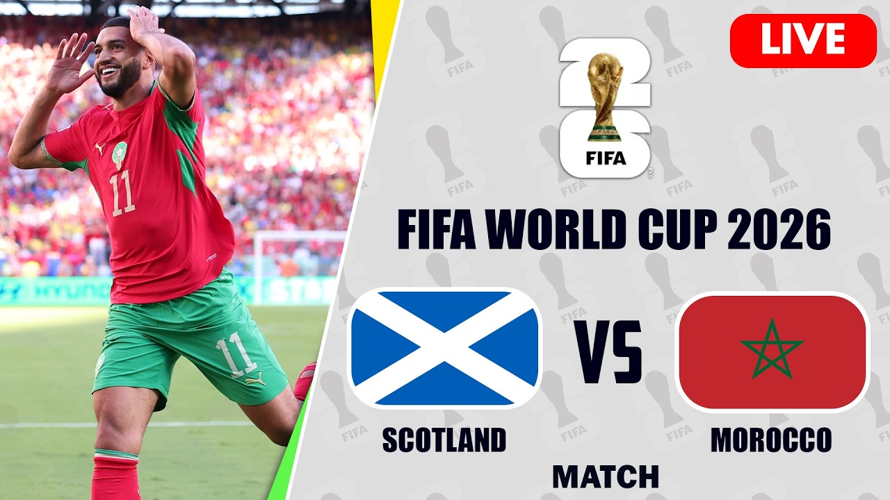FIFA World Cup 2026 SCOTLAND VS MOROCCO | Match Preview & Prediction