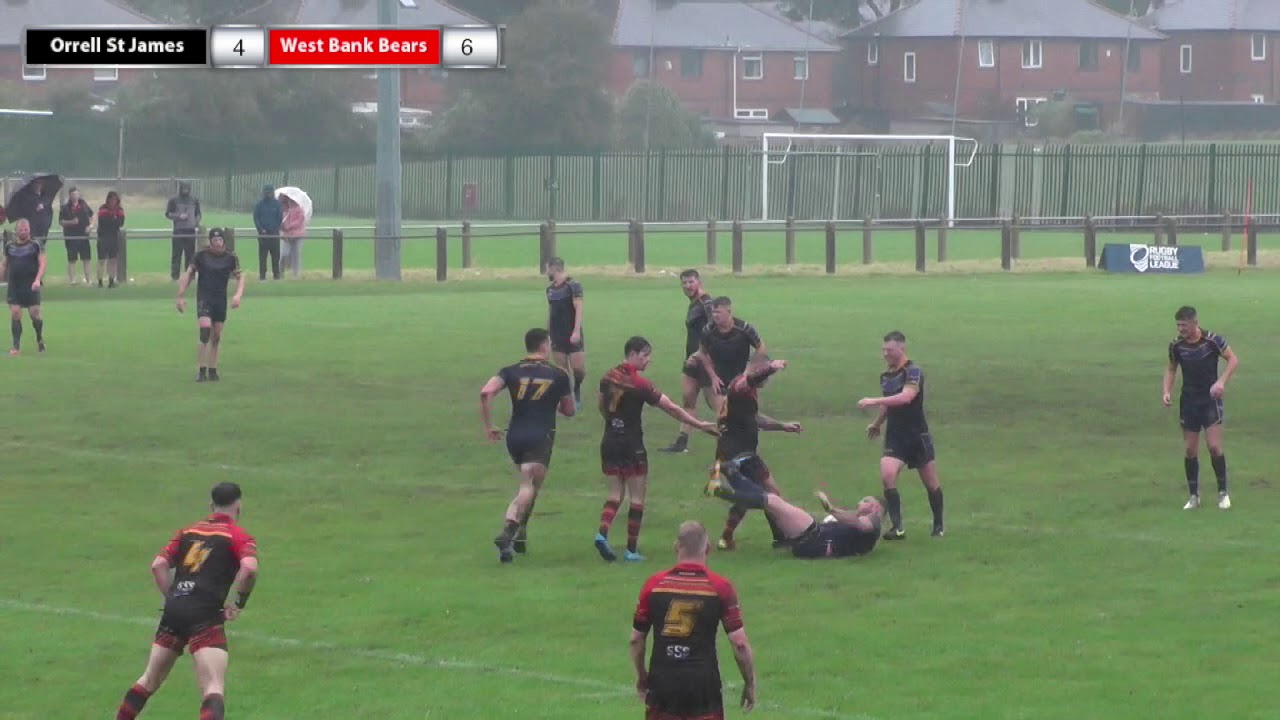 Orrel St James v West Bank Bears  Tries